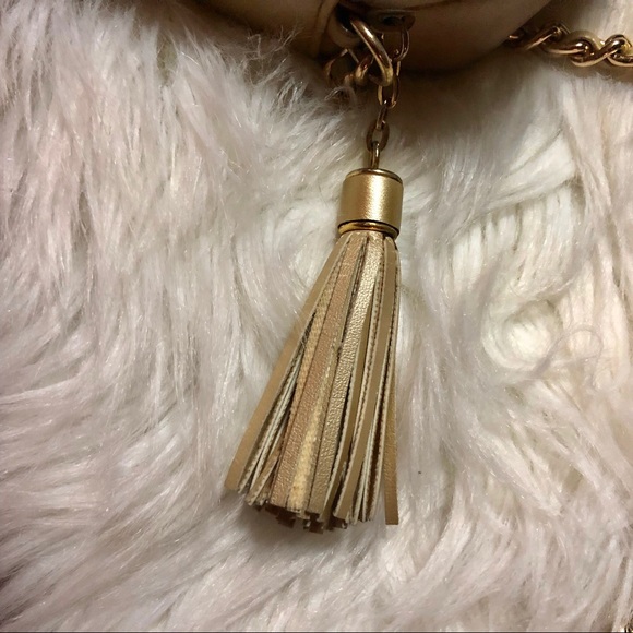 ~Giani Bernini~ 9 in. Shoulder bag gold - Picture 4 of 6